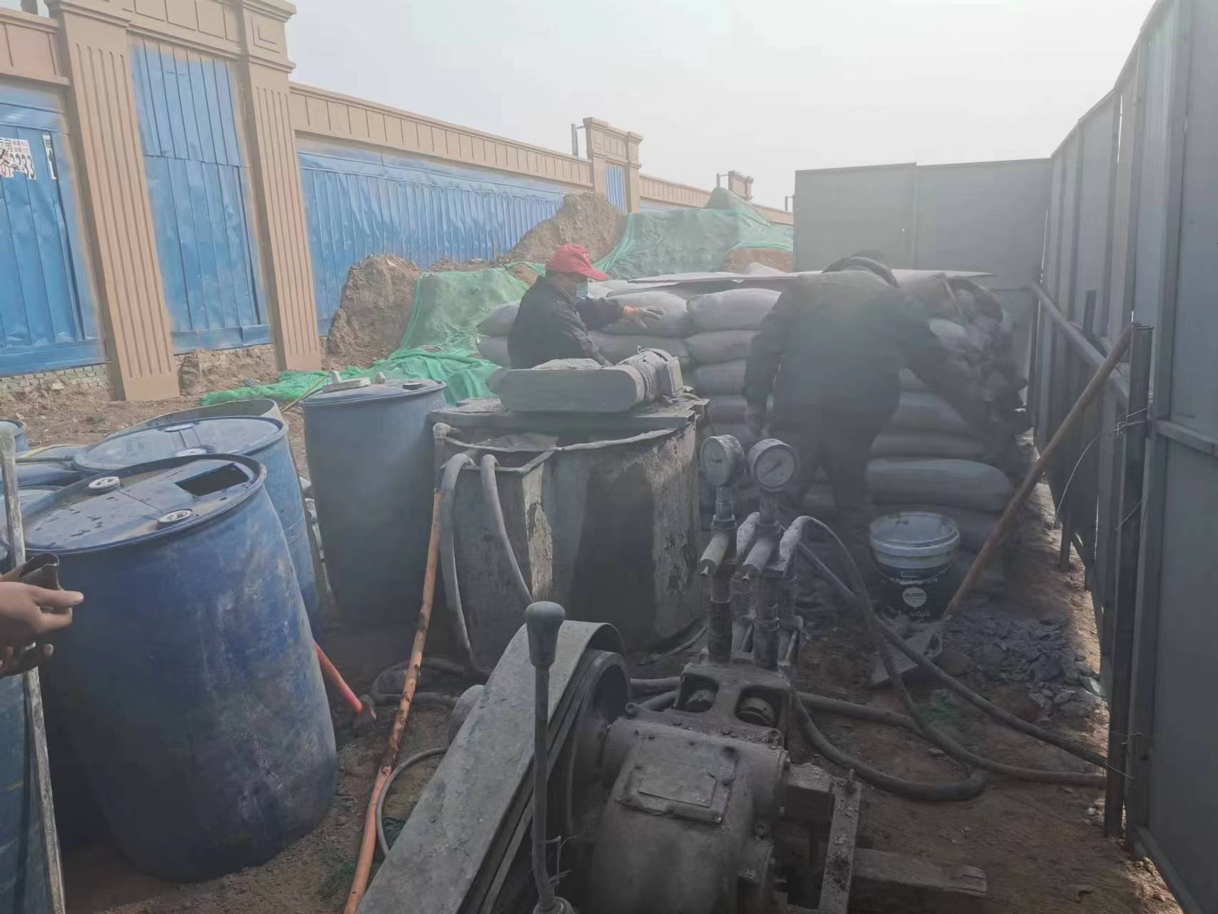 耒阳房屋下沉注浆